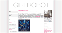 Desktop Screenshot of girlrobot.net